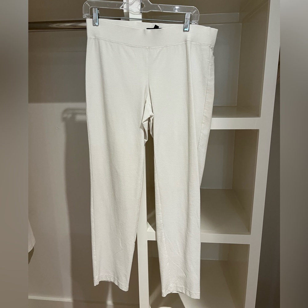 Eileen Fisher white pants